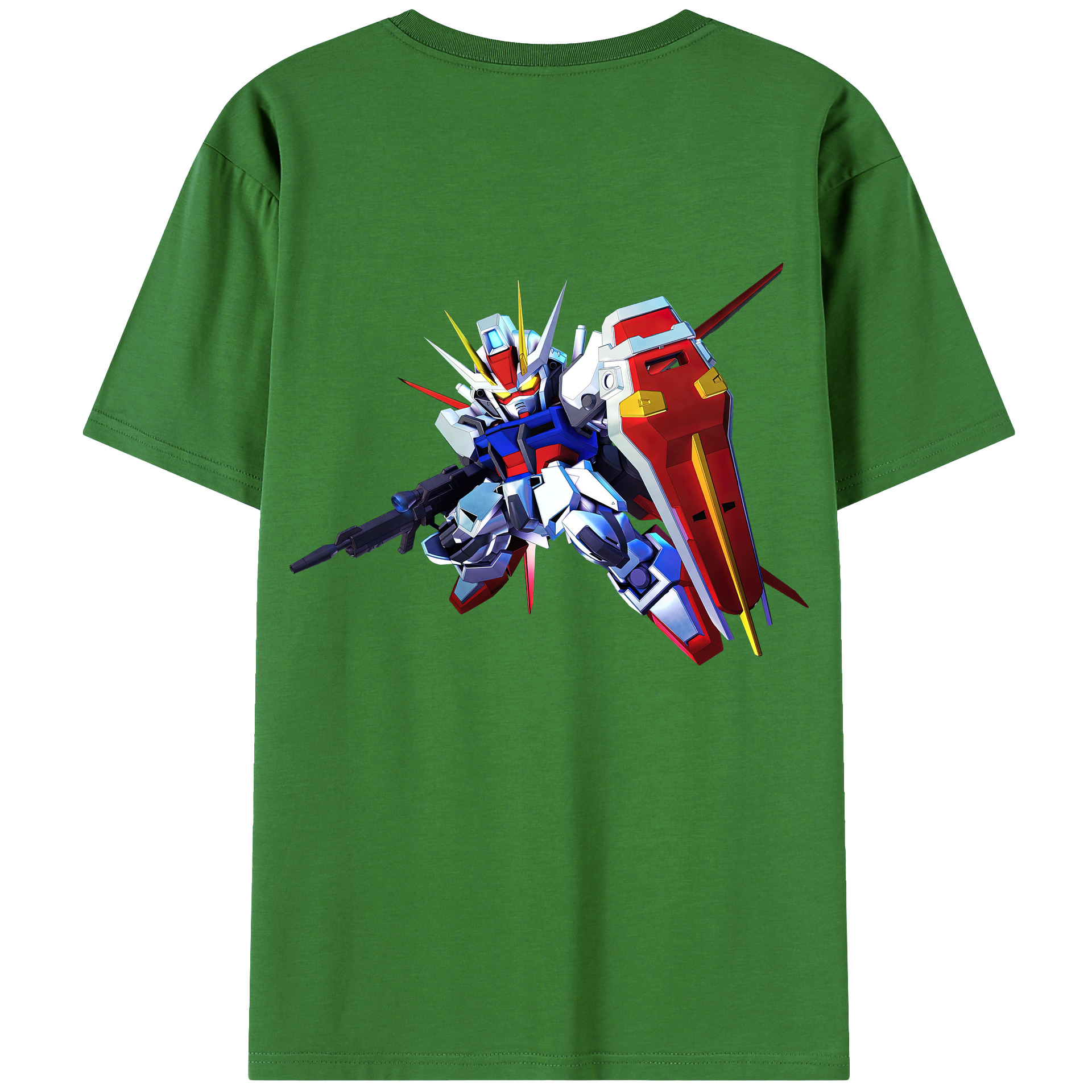 （画像用） 機動戦士ガンダム Mobile Suit Gundam レディース半袖Tシャツ(バックプリント)